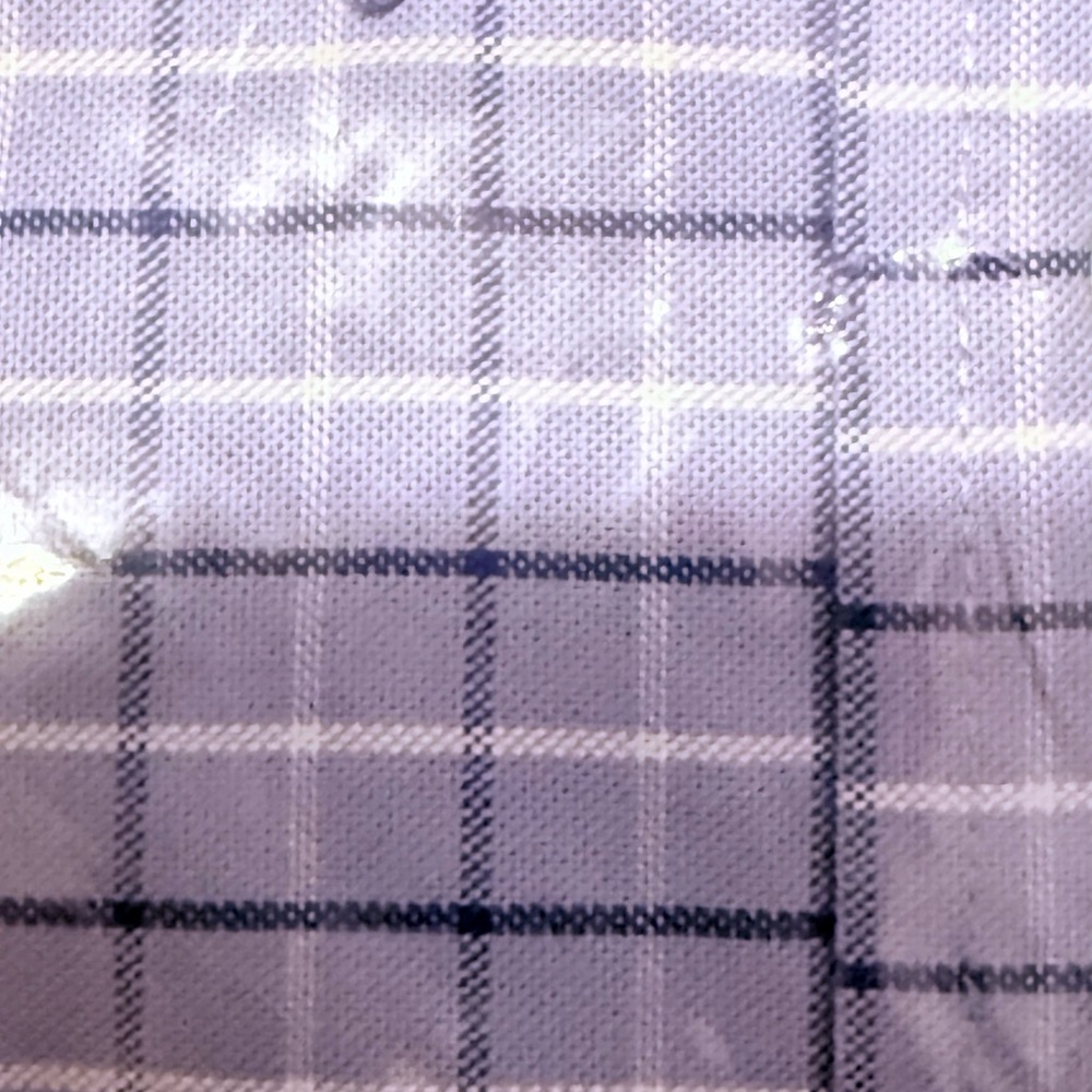 Brooks Brothers Men's Blue Tattersall Dress Shirt - Size XL - Traditional Fit - Picture 3 of 4